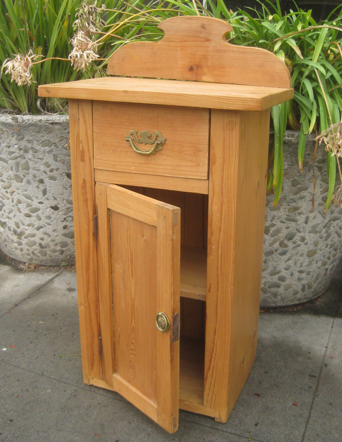 UHURU FURNITURE & COLLECTIBLES SOLD Unfinished Pine Night Stand 45