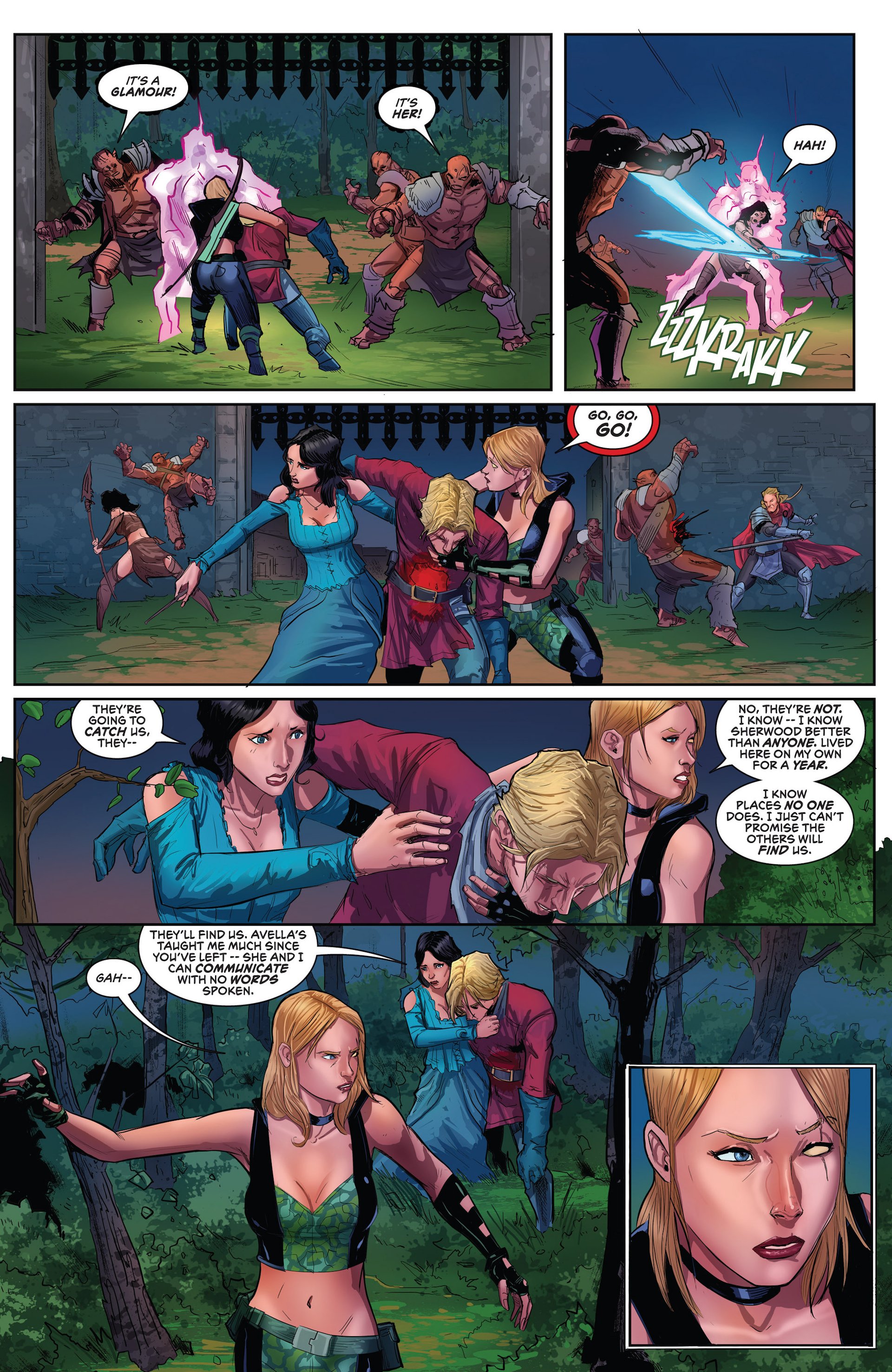 Read online Grimm Fairy Tales presents Robyn Hood: Legend comic -  Issue #2 - 21
