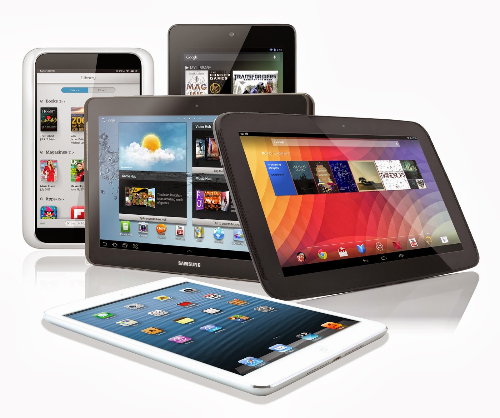 Tablets de tamaño pequeño dominaran en 2013
