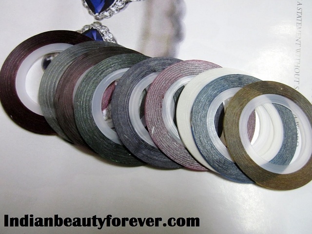 Nail art Stripping tape Review