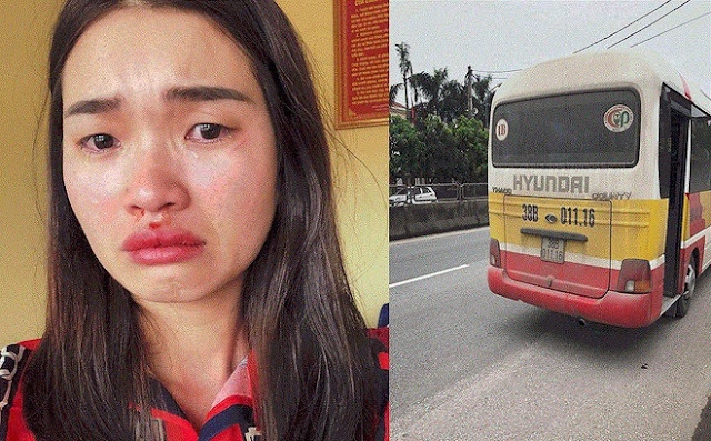 Chụp ảnh xe khách ‘đánh võng’, nữ hành khách bị đánh dã man