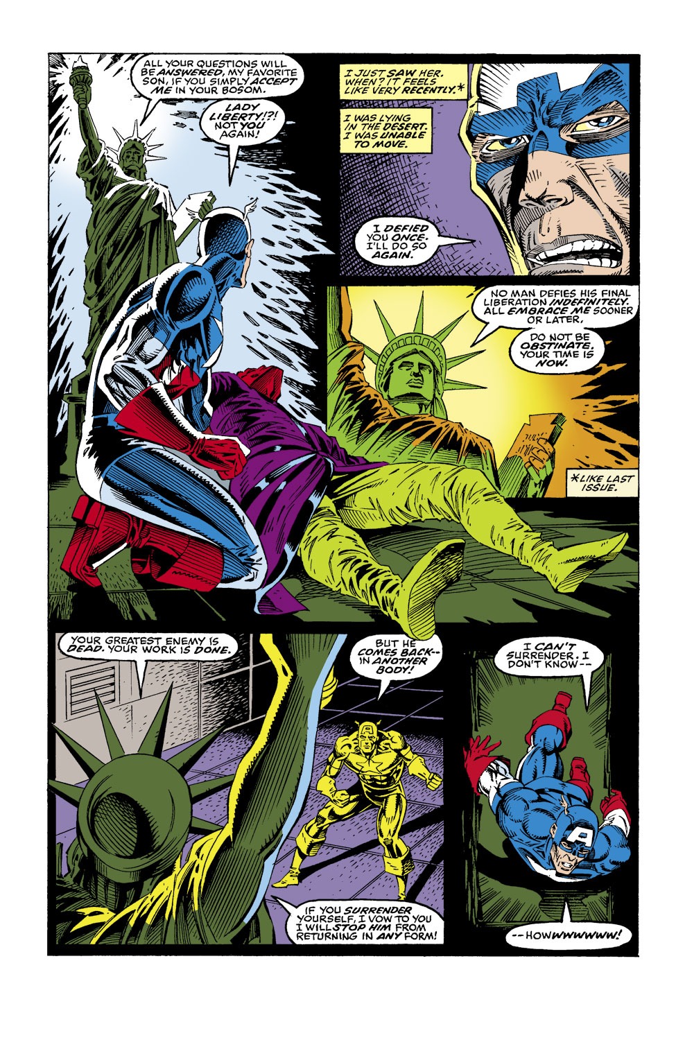 Read online Captain America (1968) comic -  Issue #437 - 19