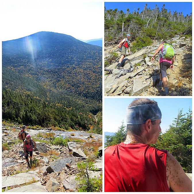 Hiking in the White Mountains and Adirondacks Slide With Me Arrow and