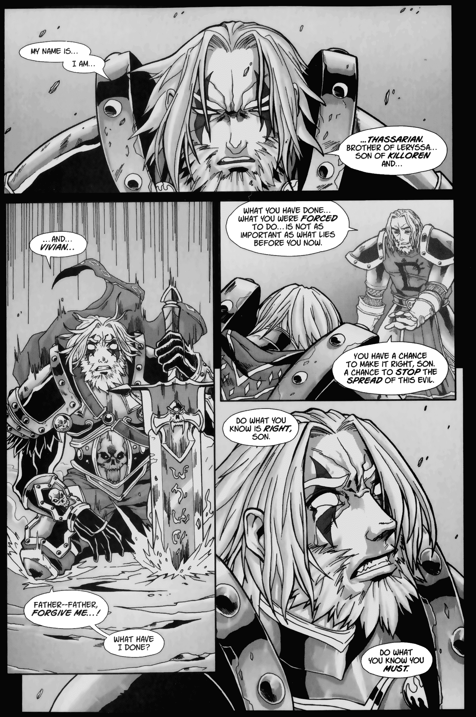 Read online World of Warcraft: Death Knight comic -  Issue # TPB (Part 1) - 99