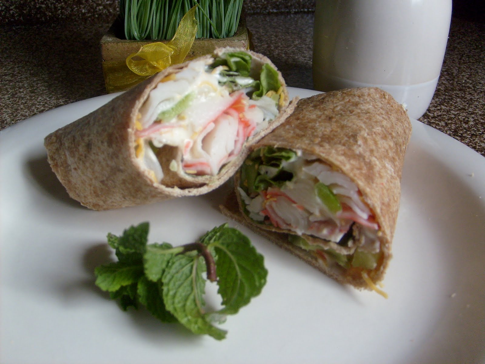 Lindsey's Kitchen Garlic Crab Wraps