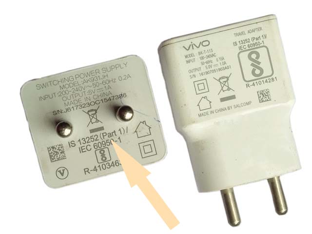Symbols and Rating of Mobile charger. Meaning of symbols on mobile charger,symbols of mobile charger