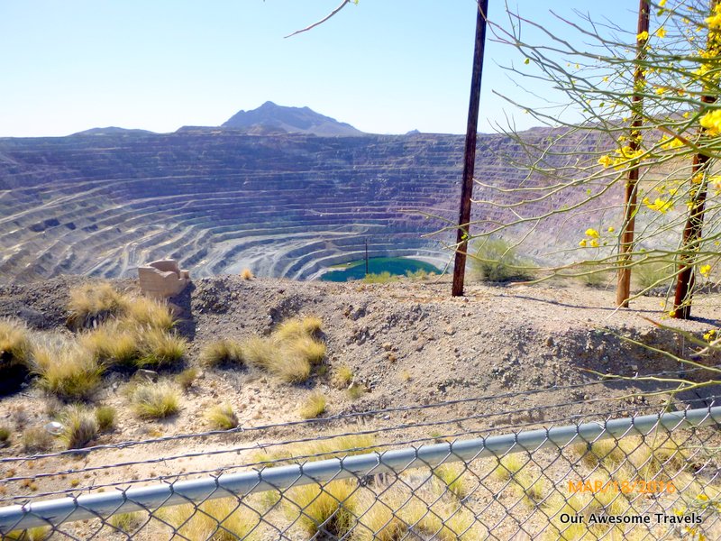 Our Awesome Travels Ajo Copper mine.