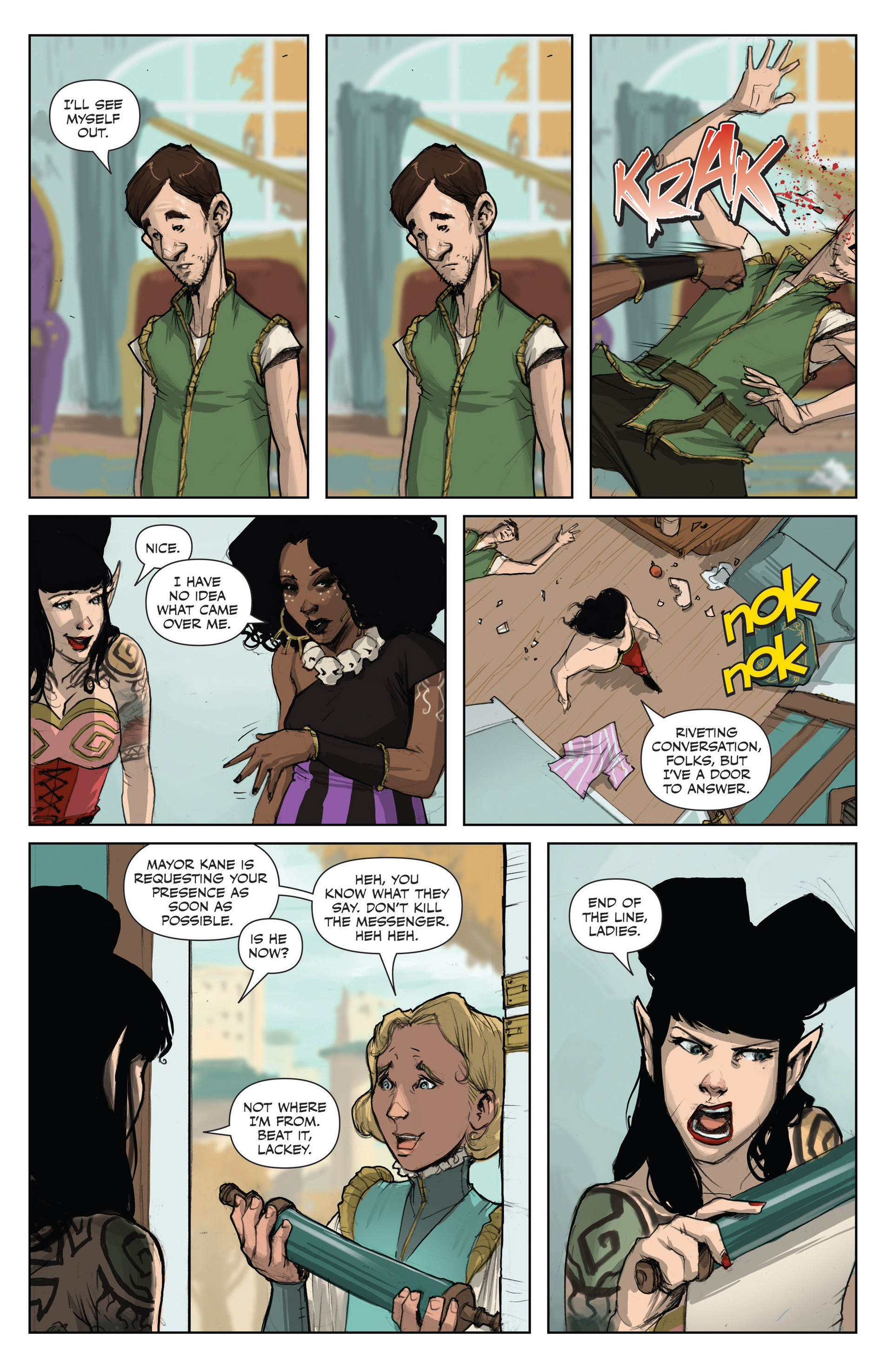 Read online Rat Queens (2013) comic -  Issue #6 - 7