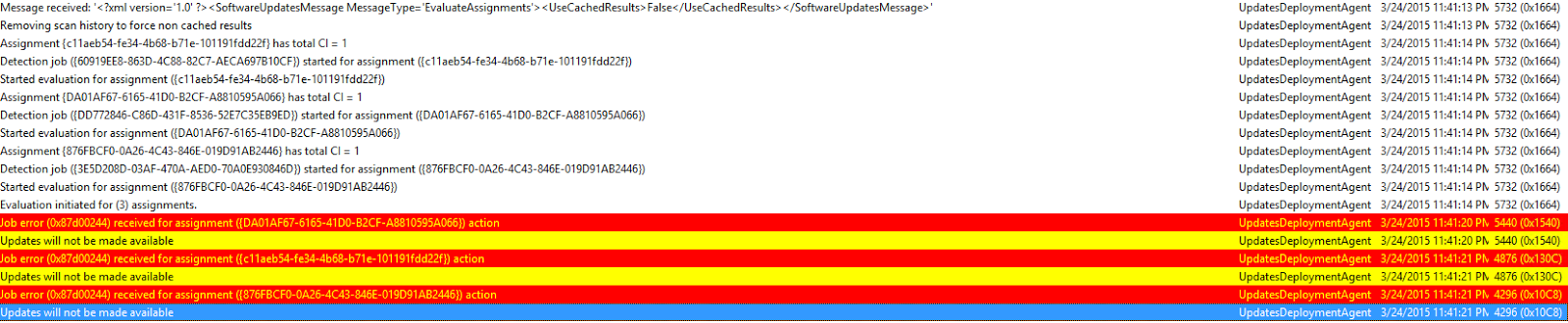 Astro Byond Software Update Error
