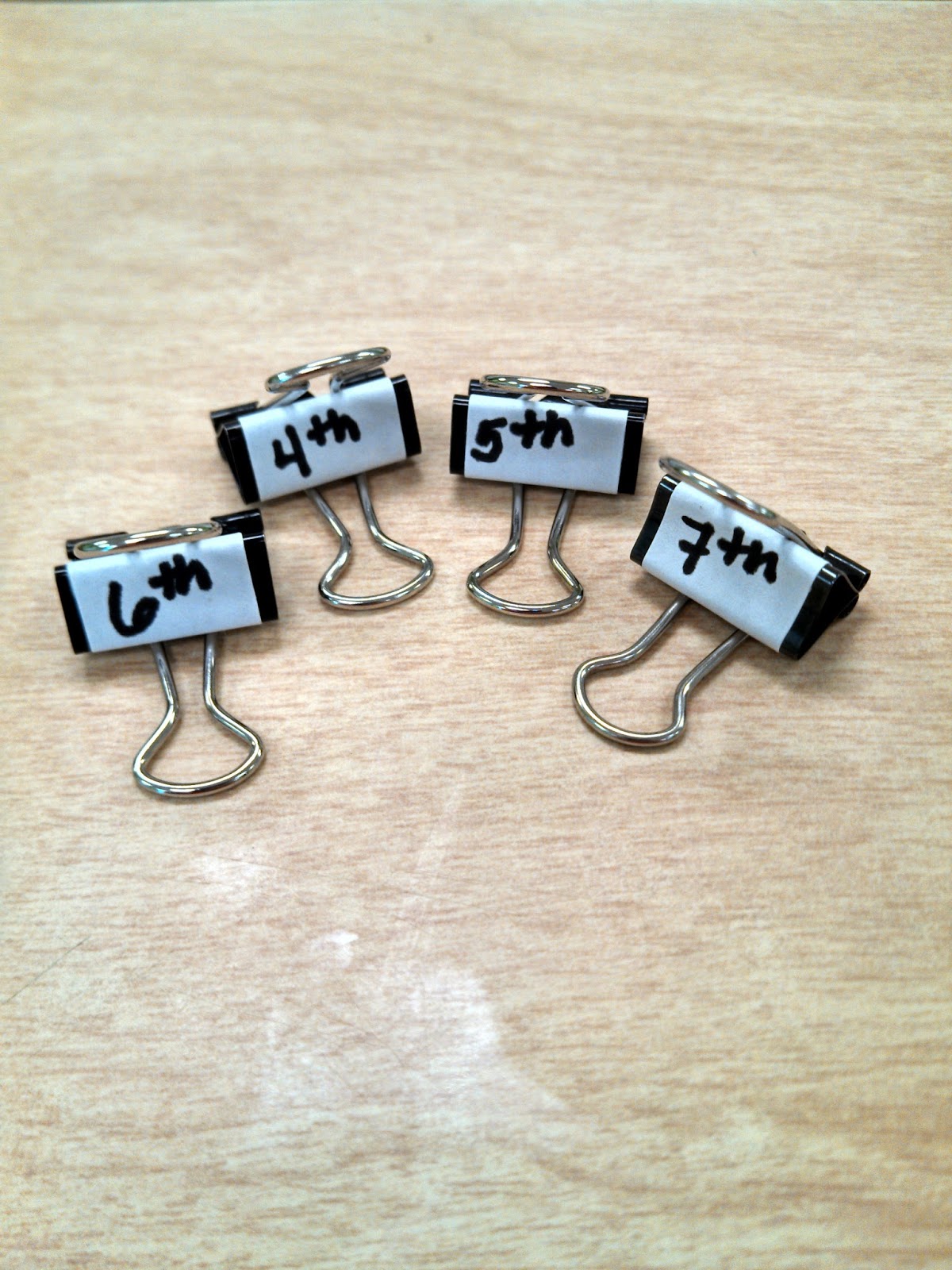 Restructuring Algebra Made4Math Labeled Binder Clips