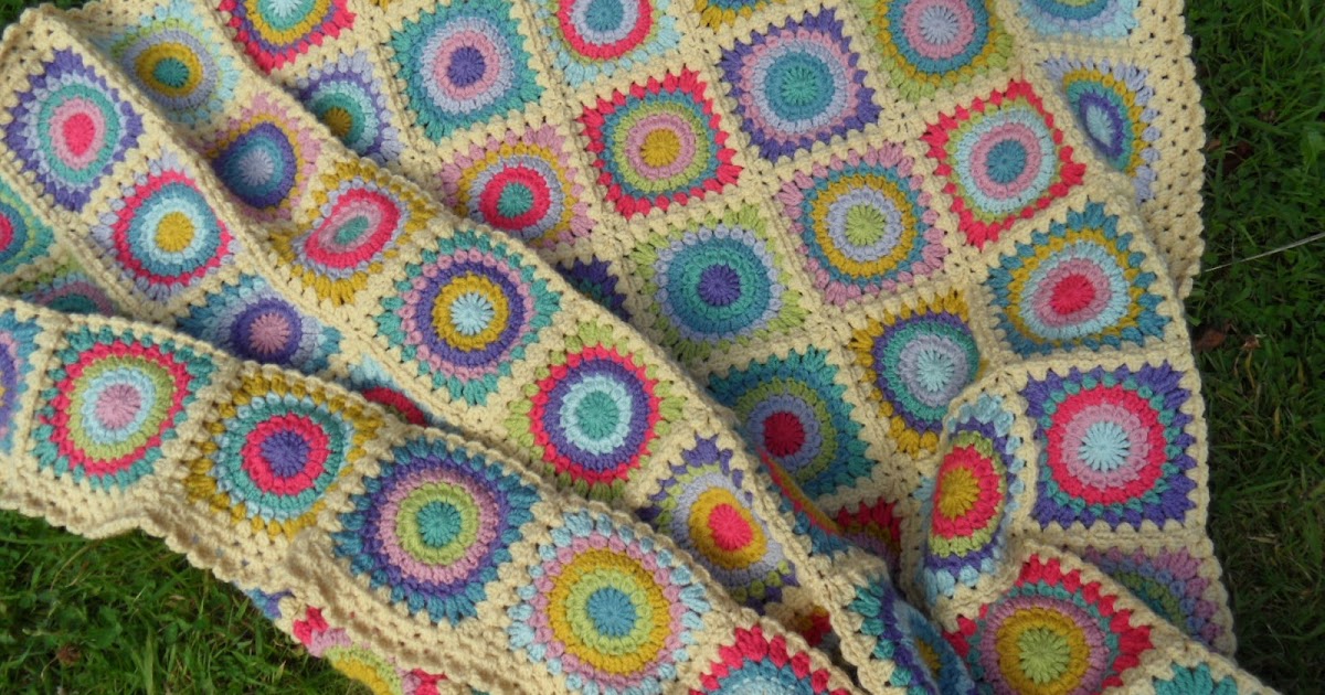 Lovedotty Crochet: Tutorial - Vintage Granny Patch Blanket