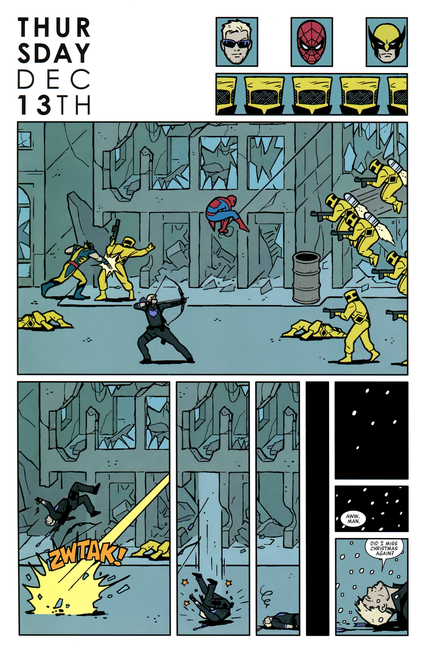 Read online Hawkeye (2012) comic -  Issue #6 - 5