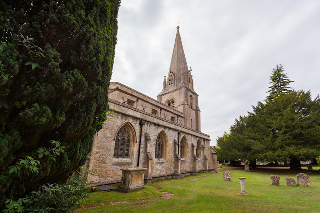 St Mary the Virgin church in the Cotswold village of Shipton under Wychwood by Martyn Ferry Photography