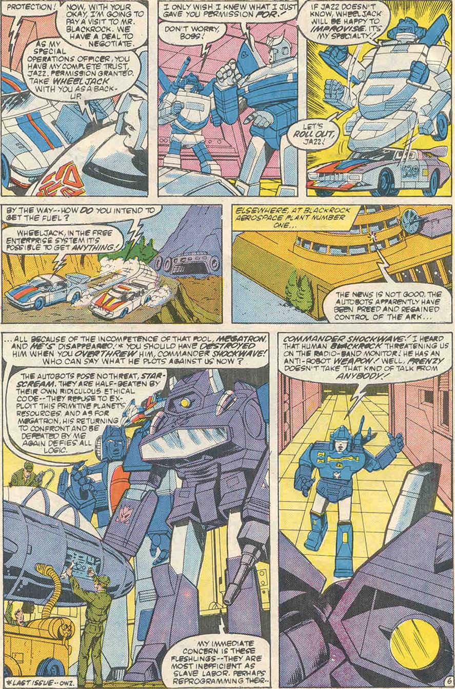 Read online The Transformers (1984) comic -  Issue #9 - 7