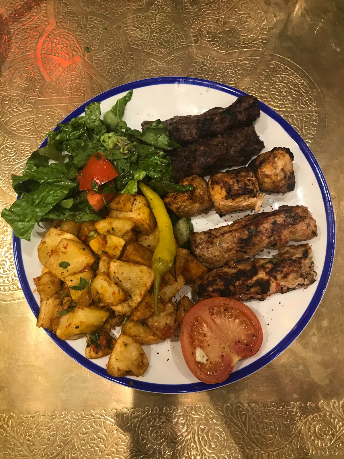 Bella and Robot Food Review Comptoir Libanais, Grand Central