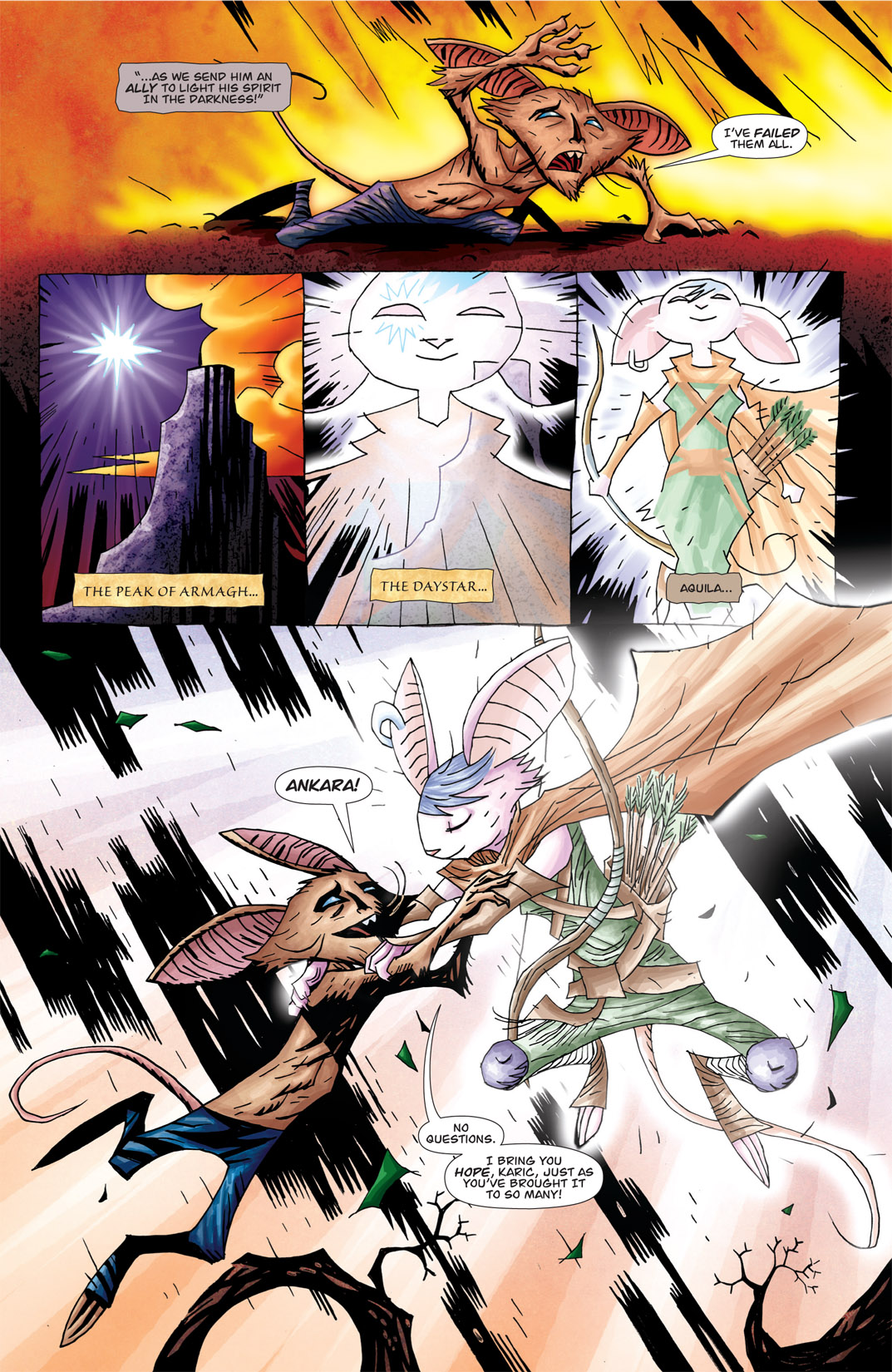 Read online The Mice Templar Volume 3: A Midwinter Night's Dream comic -  Issue #8 - 19