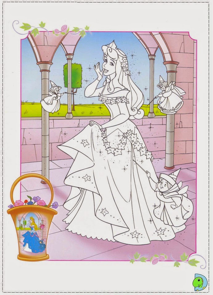 Dinokids - Desenhos para colorir: Desenhos de A Bela Adormecida, Princesa  A…  Disney princess coloring pages, Disney coloring pages, Sleeping beauty  coloring pages