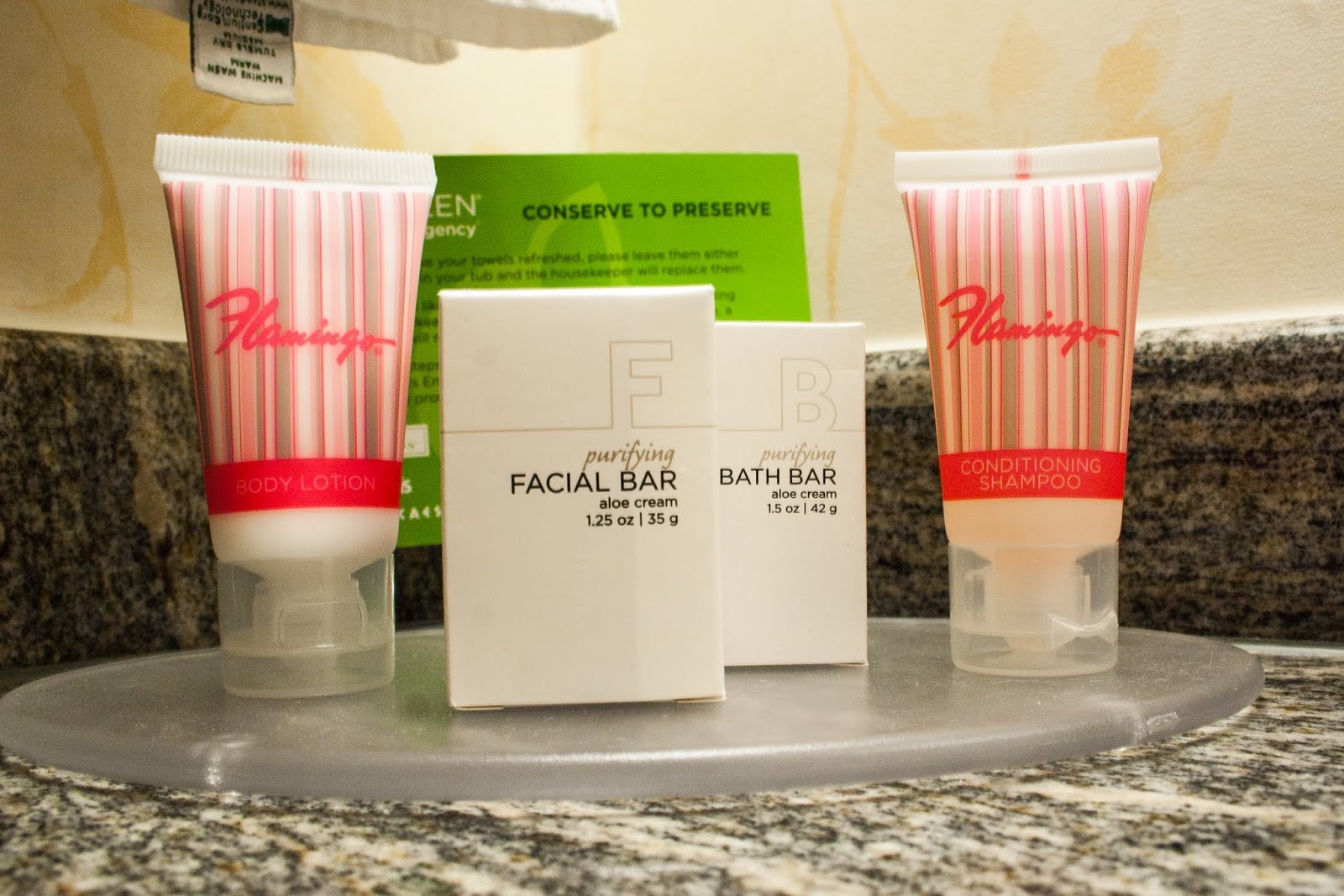 Atlantic City Hotel Rooms: Flamingo Las Vegas "Fab" Room 14070 (7/2012)