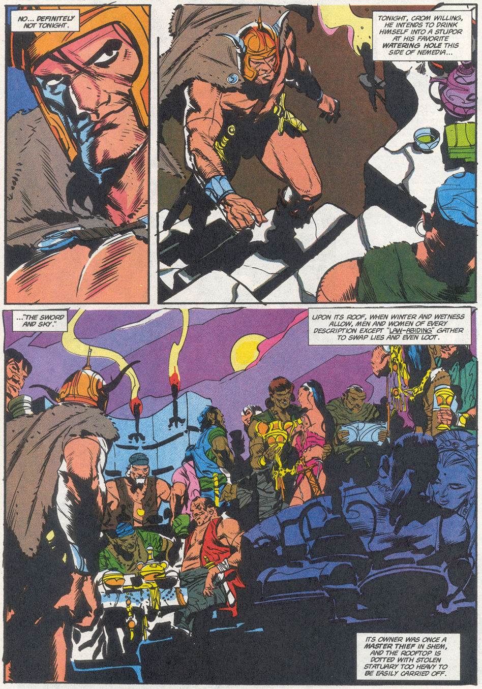 Read online Conan the Barbarian (1970) comic -  Issue #264 - 4