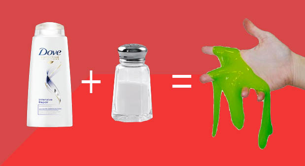 Cara Membuat Slime dengan Shampo dan Garam