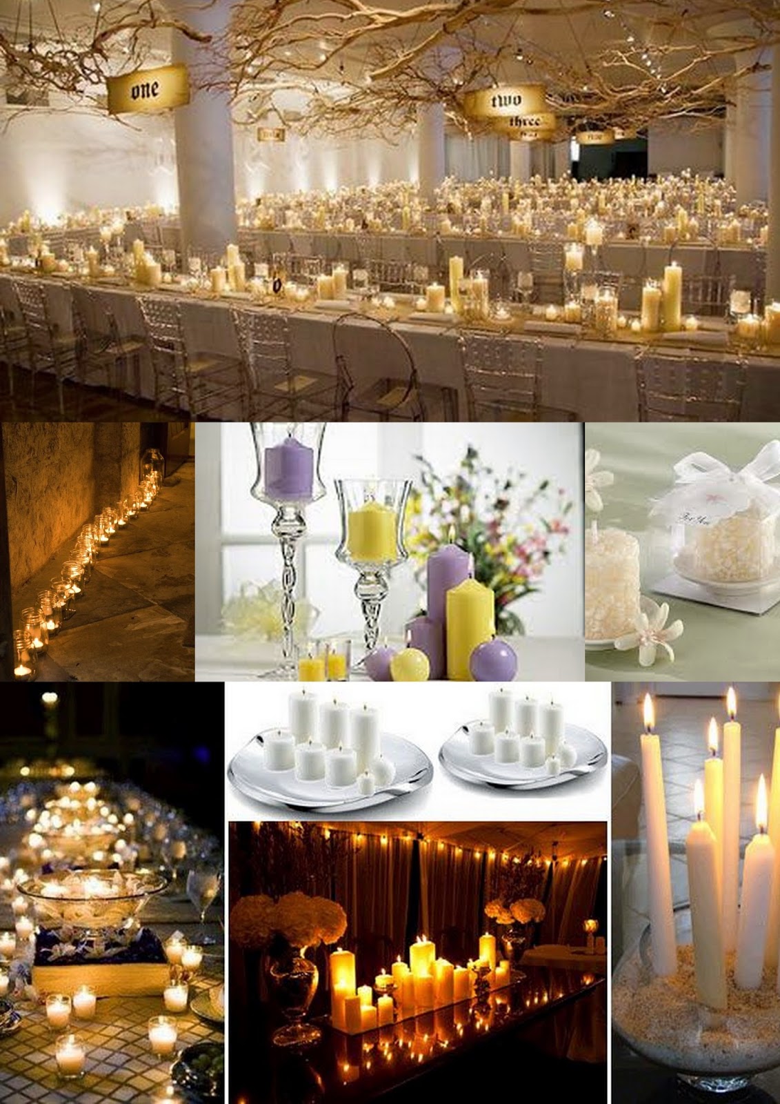 candel+wedding+theme