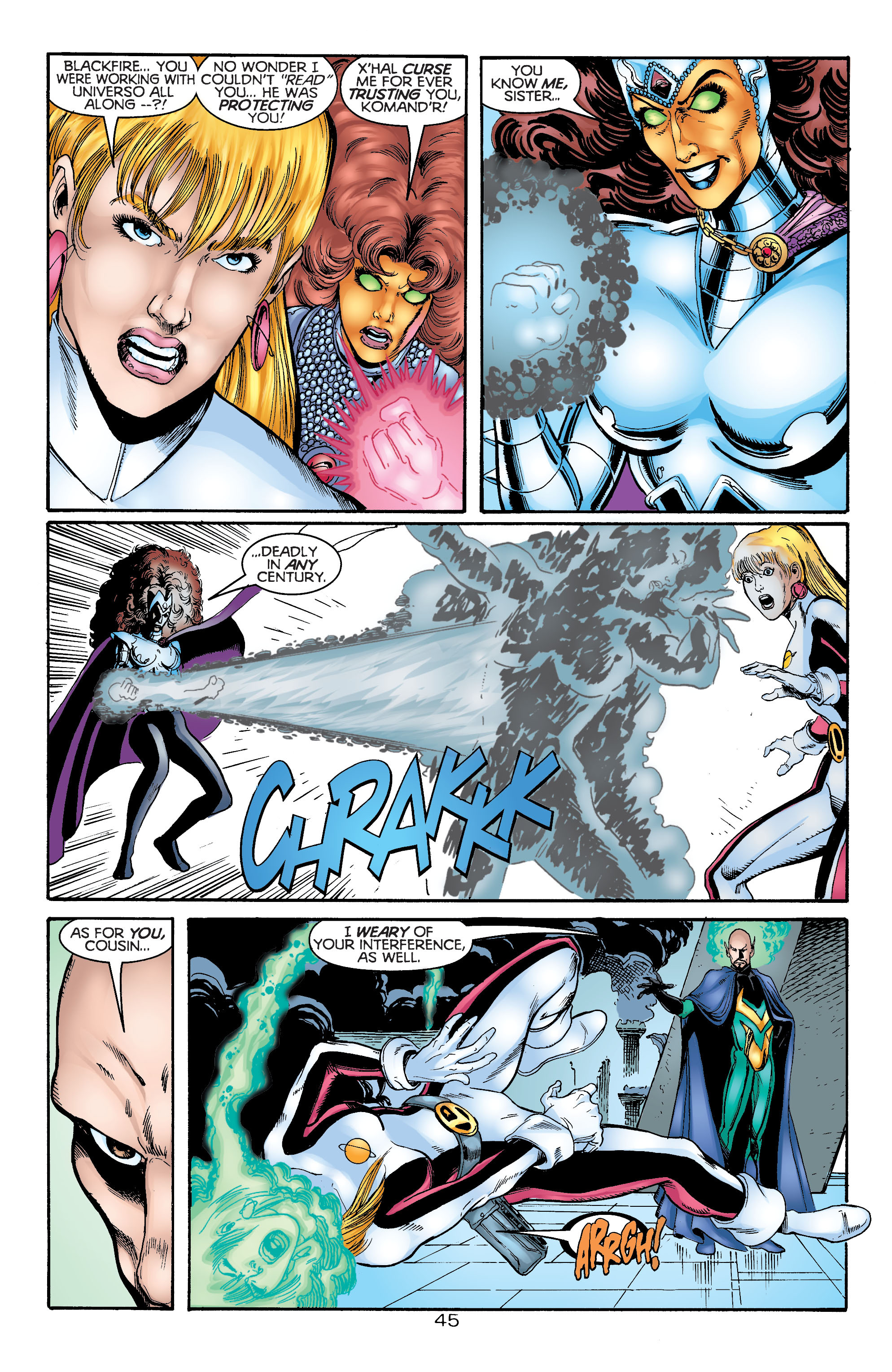 Read online Titans/Legion of Super-Heroes: Universe Ablaze comic -  Issue #3 - 48