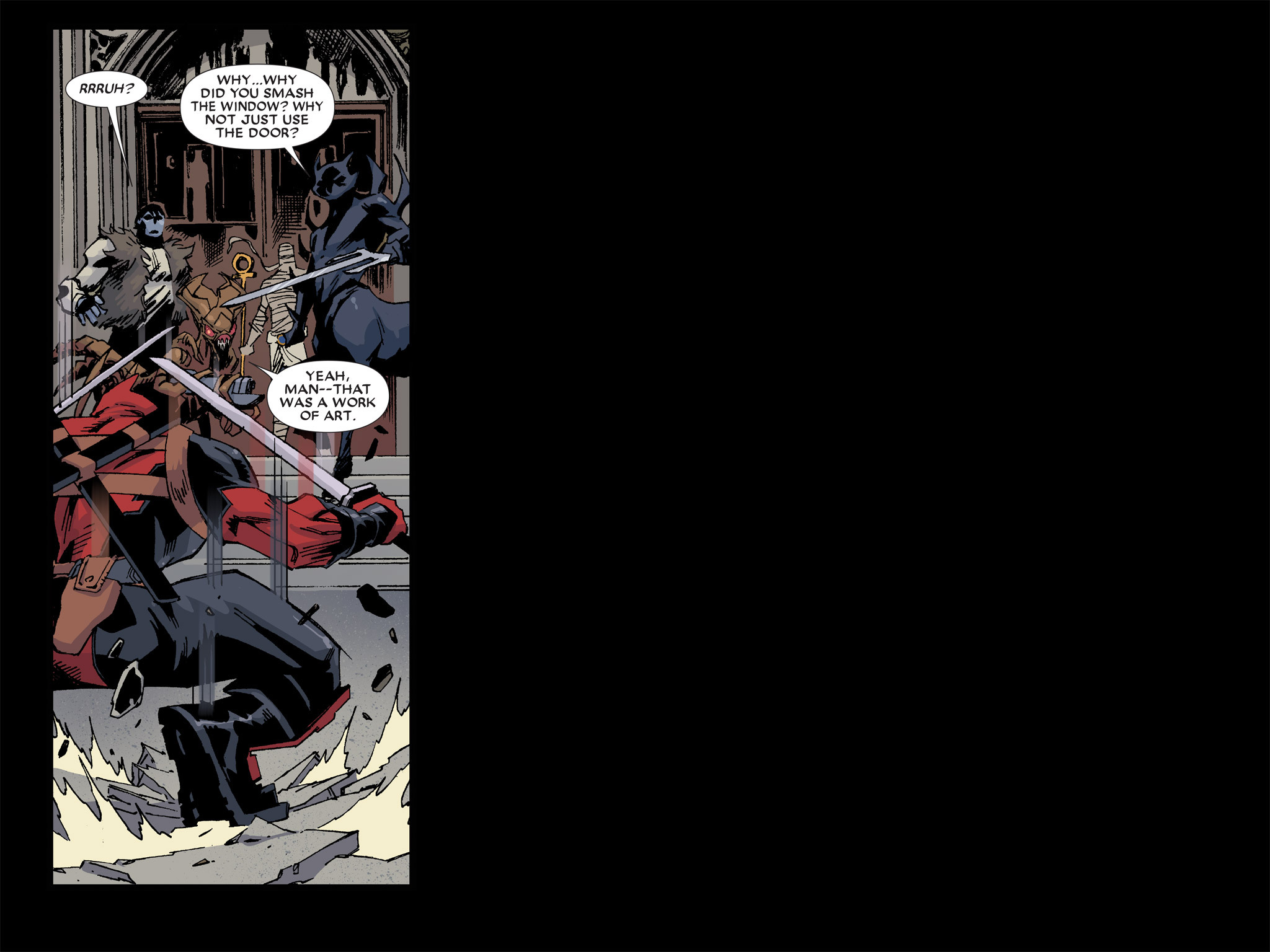 Read online Deadpool: Dracula's Gauntlet comic -  Issue # Part 7 - 31