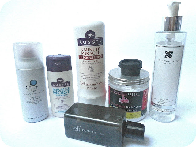 A picture of beauty products