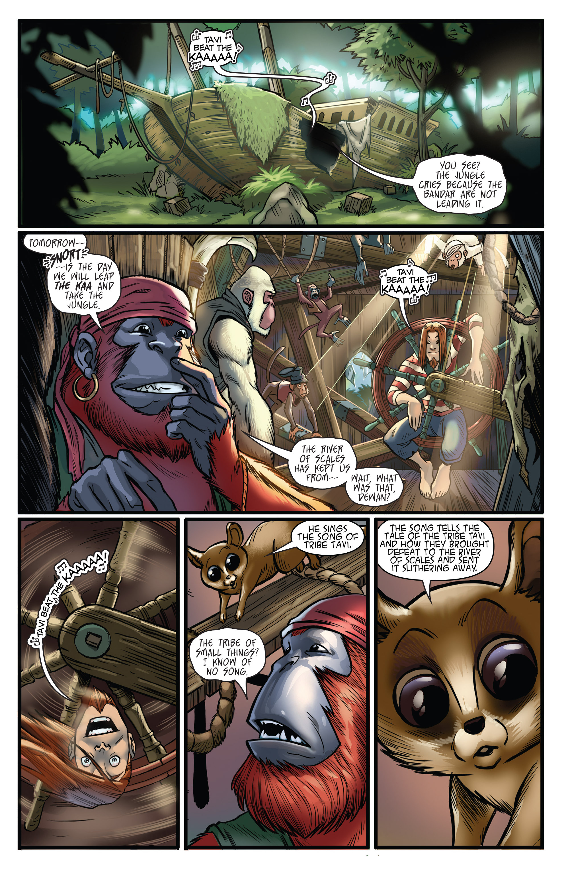 Grimm Fairy Tales presents The Jungle Book: Fall of the Wild issue 1 - Page 17