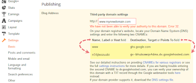 How To Set Up a Custom Domain in Blogger 4 setting up blogger custom domain