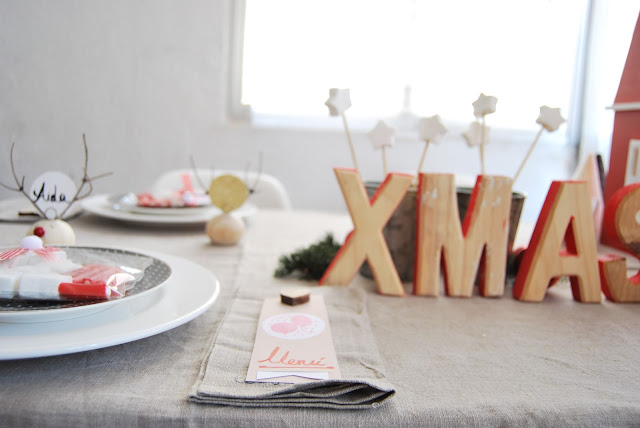 mesa de Navidad para niños