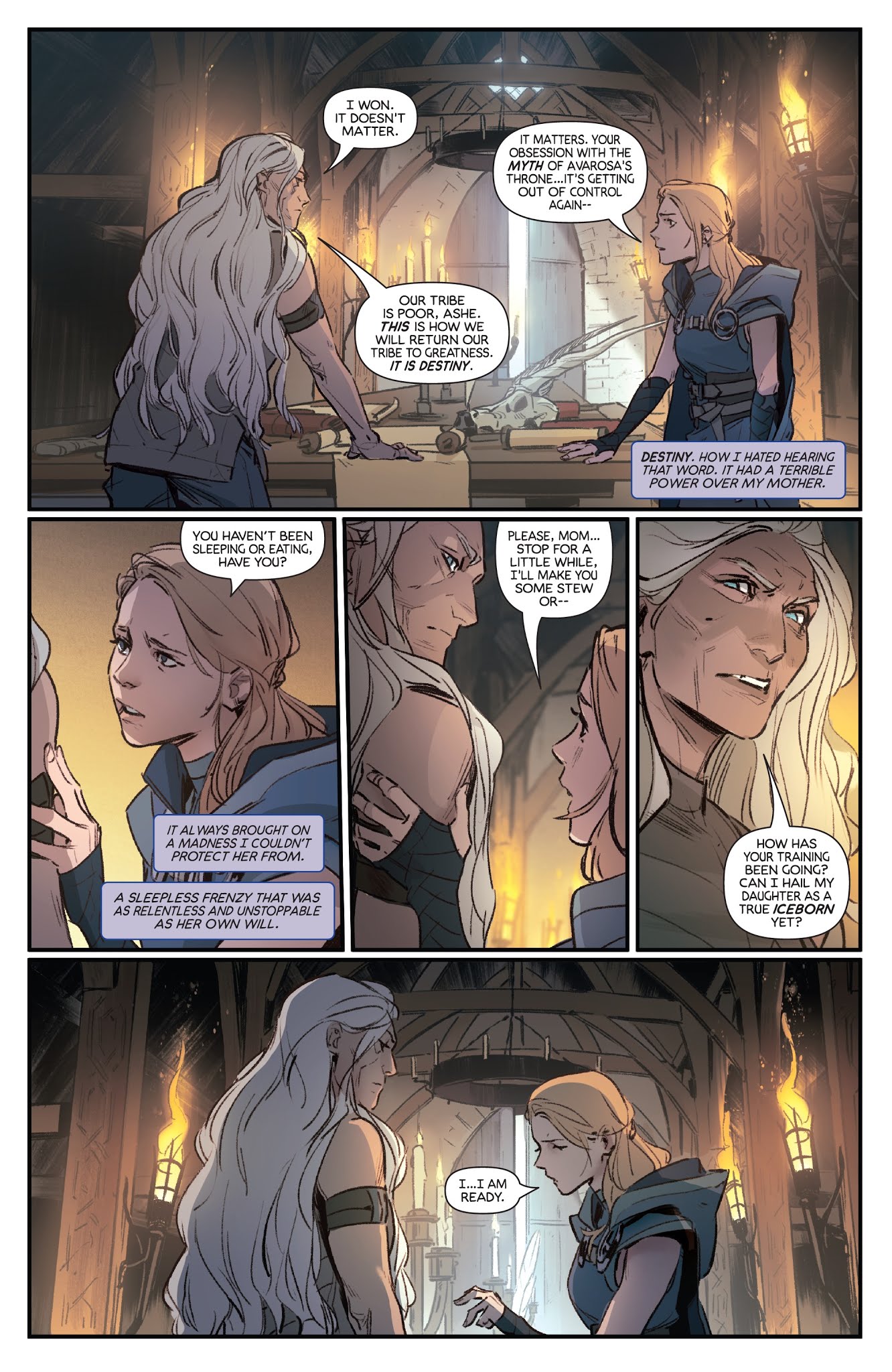 Read online League of Legends: Ashe: Warmother Special Edition comic -  Issue #1 - 8
