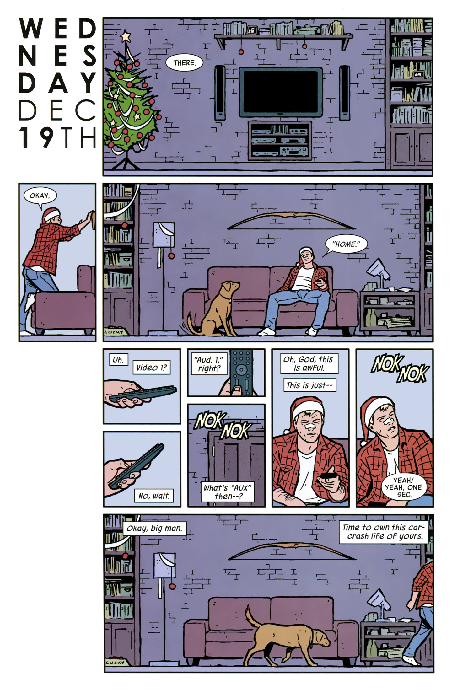 Read online Hawkeye (2012) comic -  Issue #6 - 17