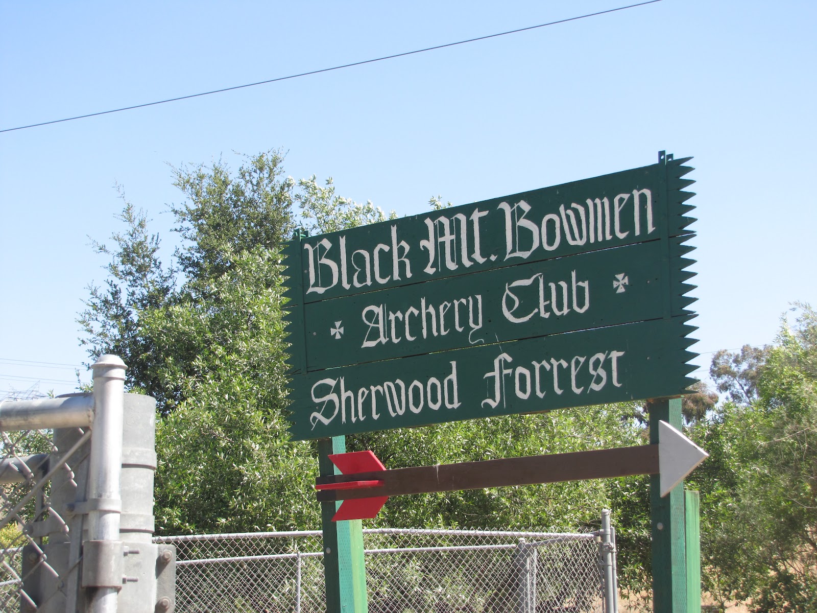 Crescent Star Black Mountain Bowmen Range, San Jose California