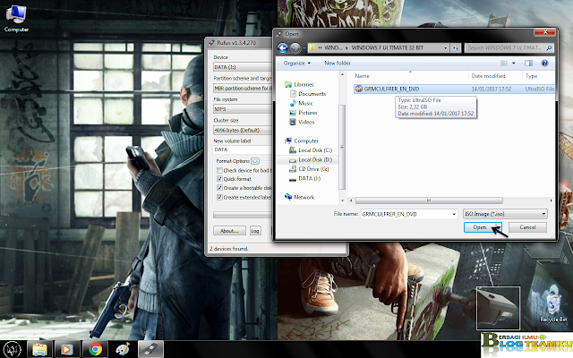 Cara bikin bootable install ulang windows menggunakan Rufus