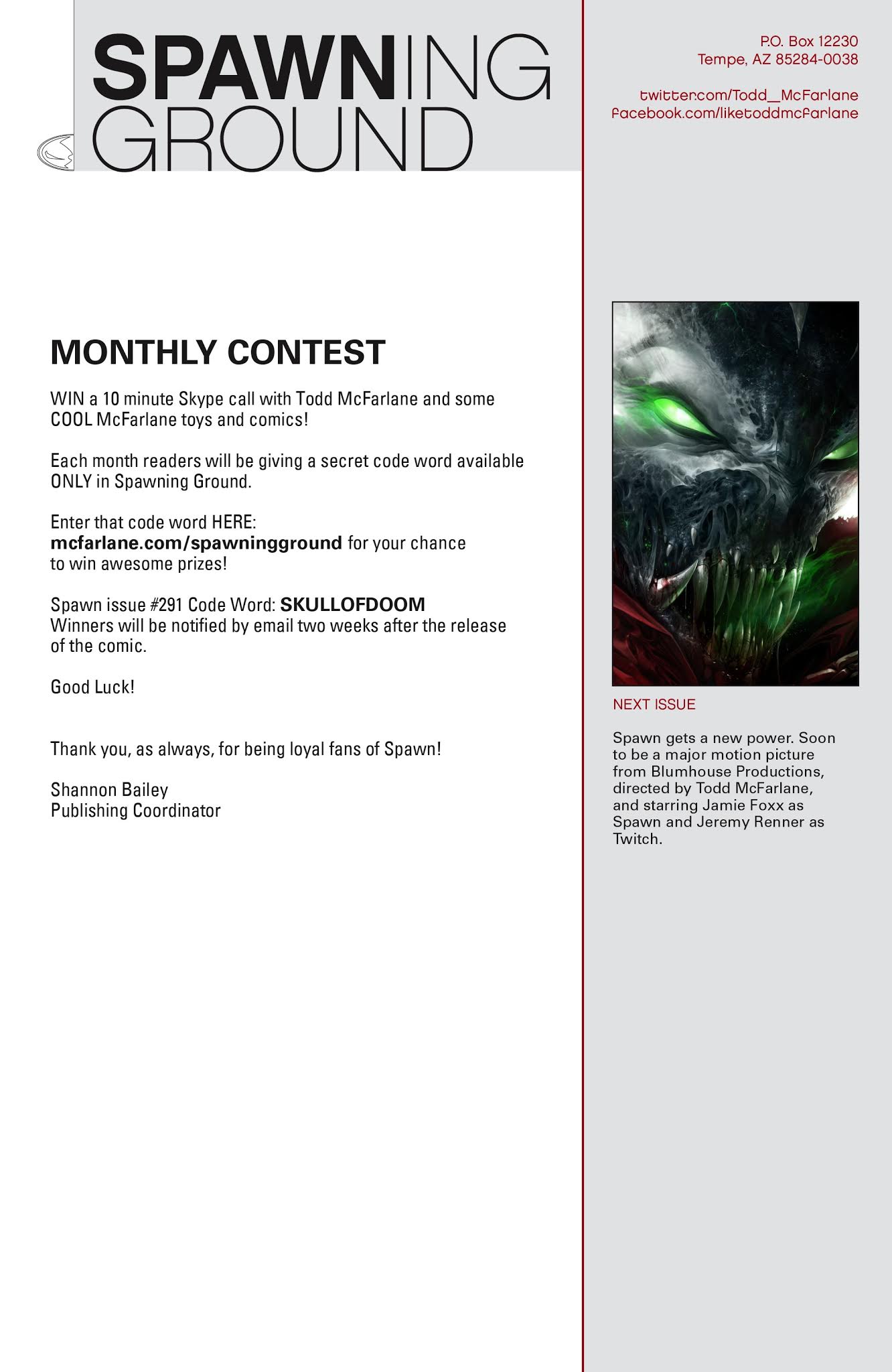 Read online Spawn comic -  Issue #291 - 21