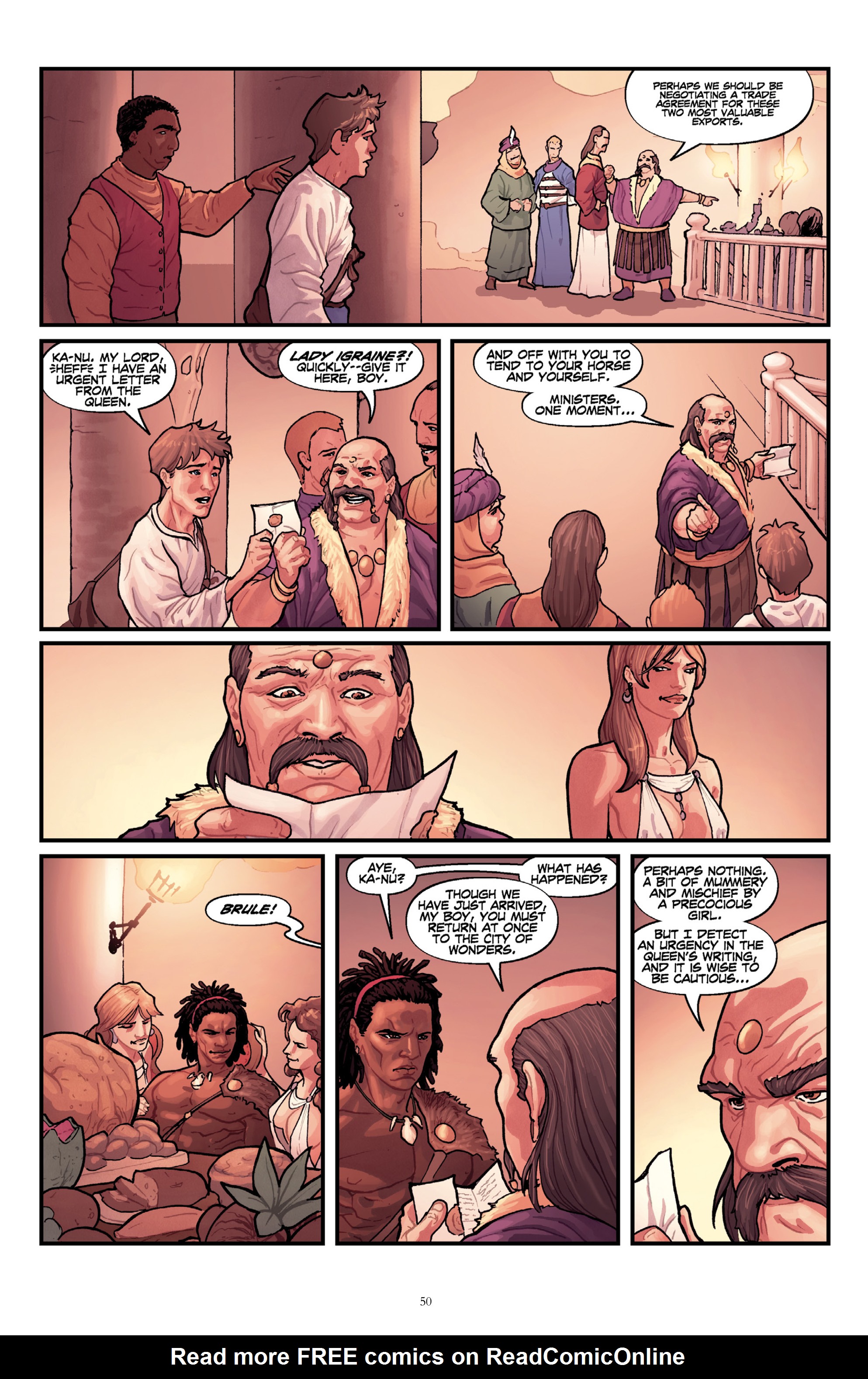 Read online Kull: The Cat And The Skull comic -  Issue # TPB - 52