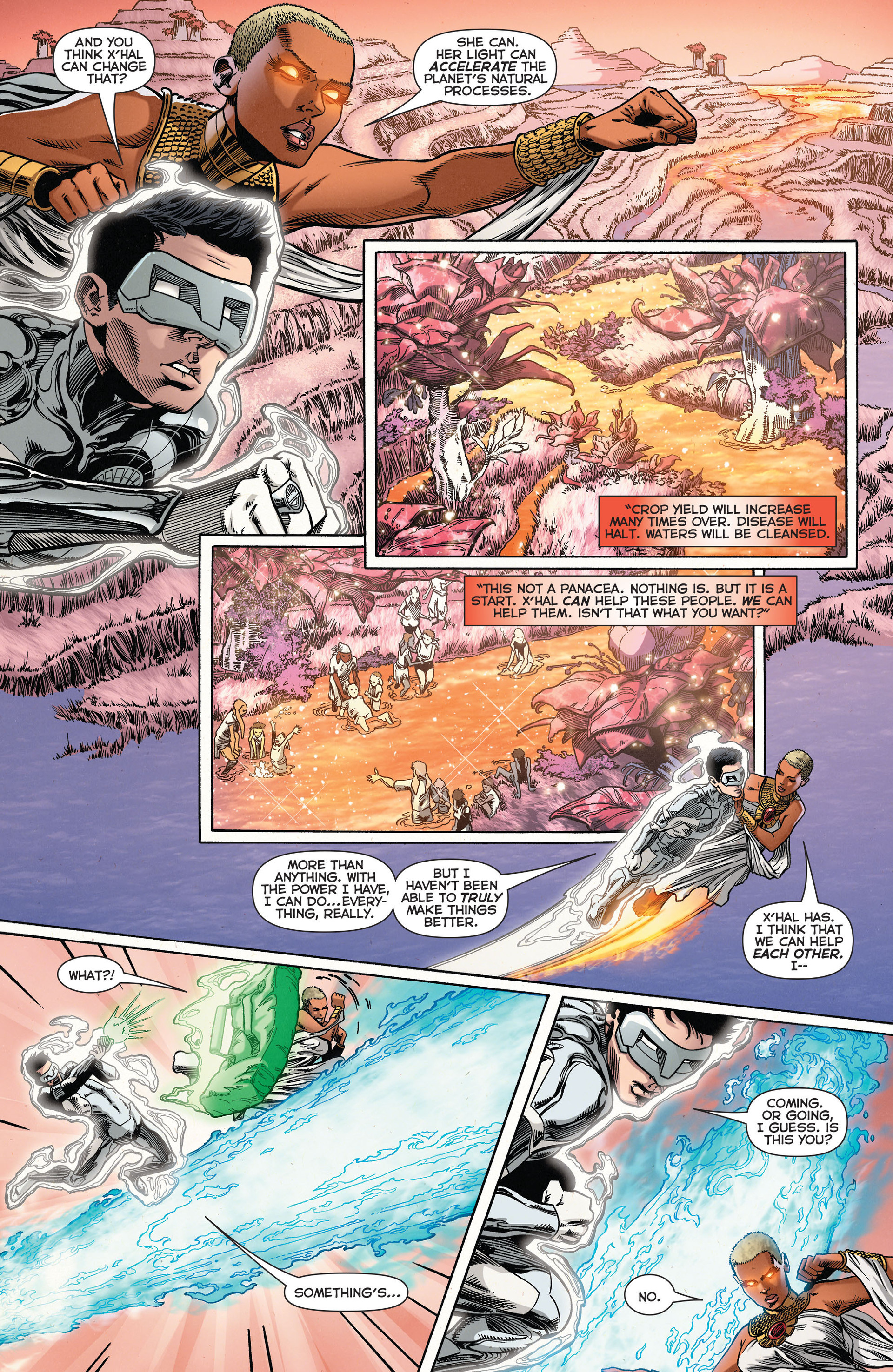 Read online Green Lantern: New Guardians comic -  Issue #29 - 13