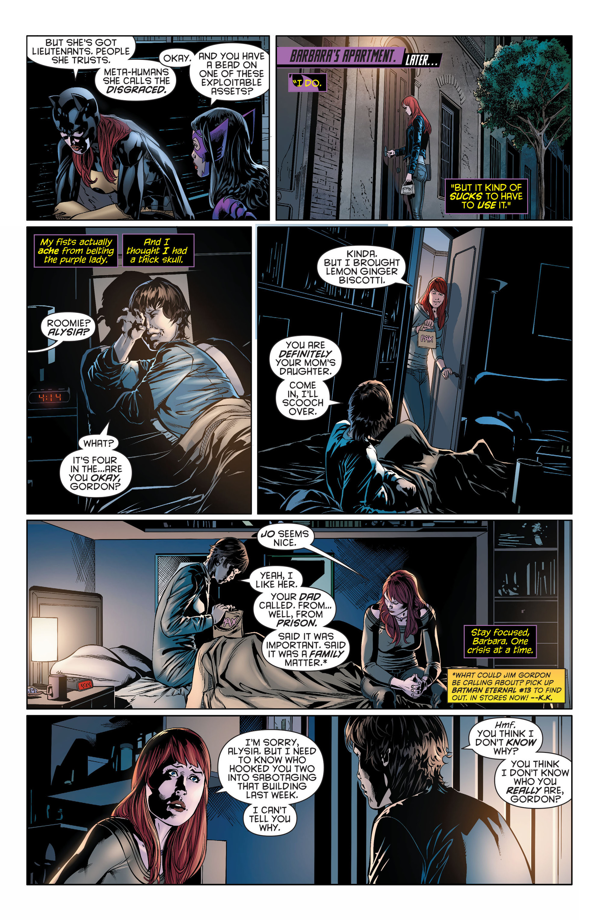 Read online Batgirl (2011) comic -  Issue #33 - 8