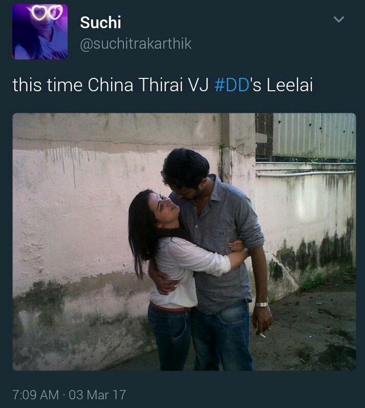 Coogled Dd Divya Darshini Vj Vijaytv Picture Leaked Suchitra On Twitter