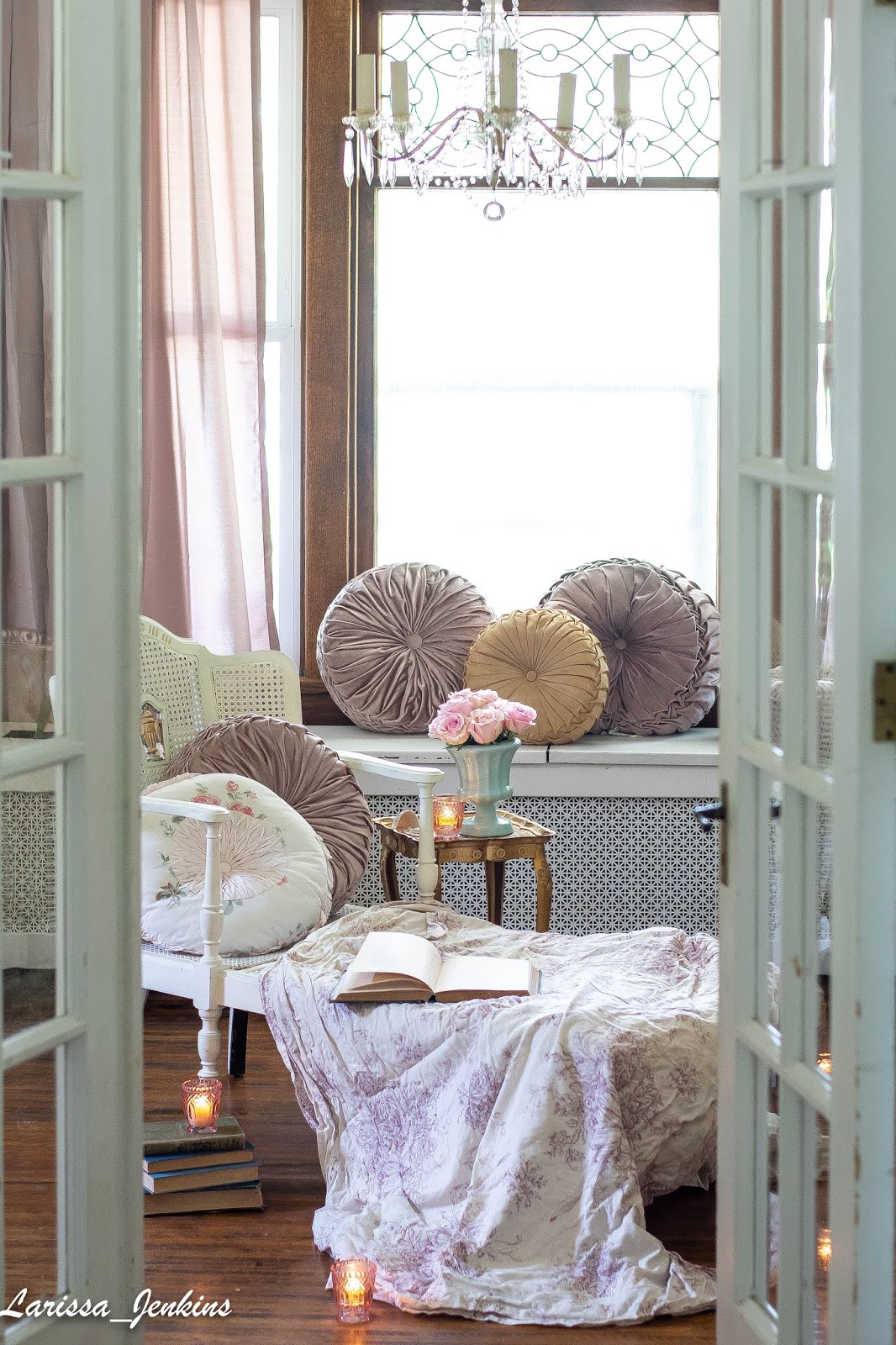 Ceiling Medallion Makeover Welch House 1900
