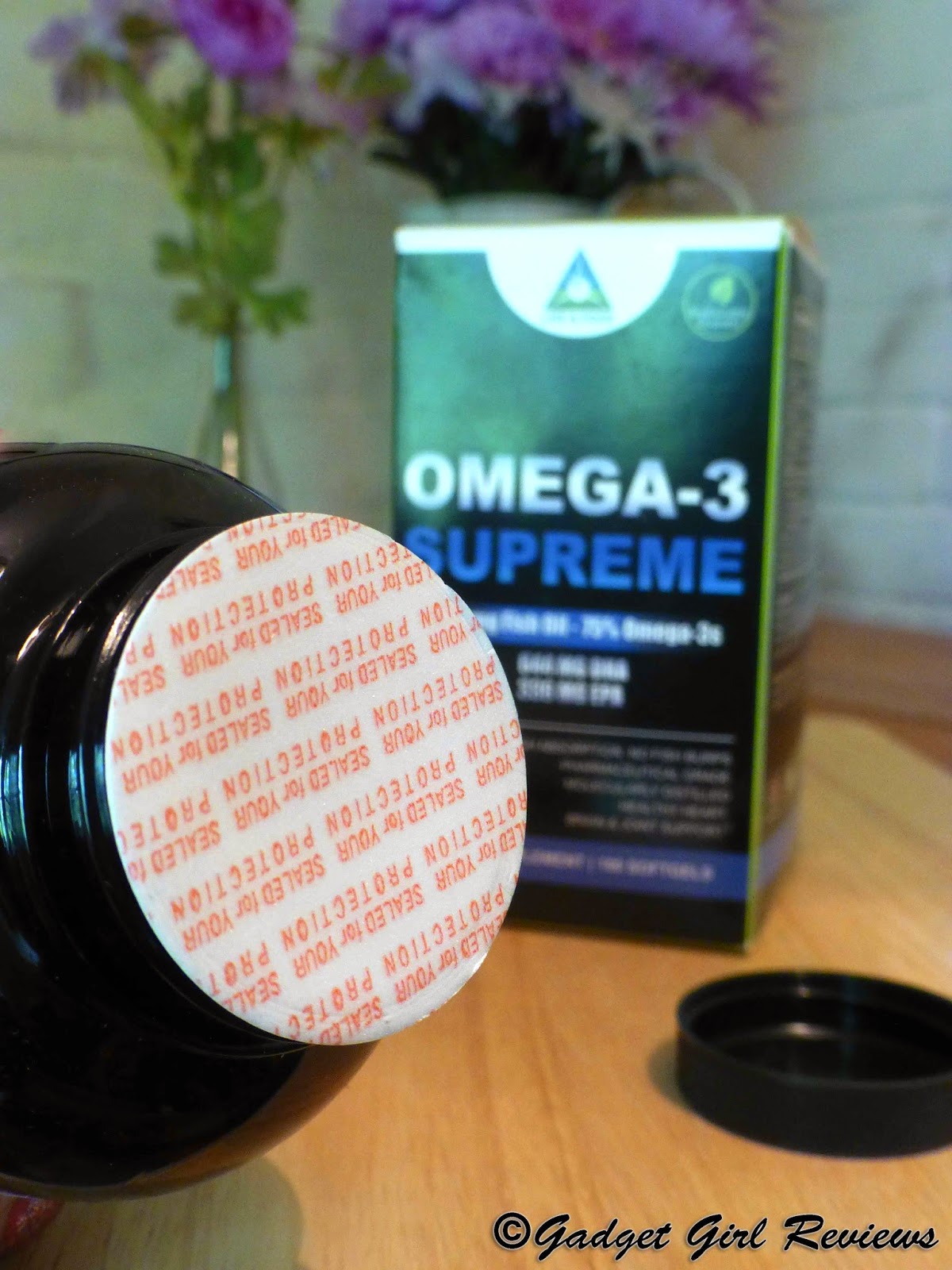 Omega 3 Supreme Fish Oil 1400mg for brain and heart (odourless