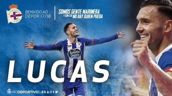 Oficial: El Deportivo de la Coruña firma cedido a Lucas Pérez