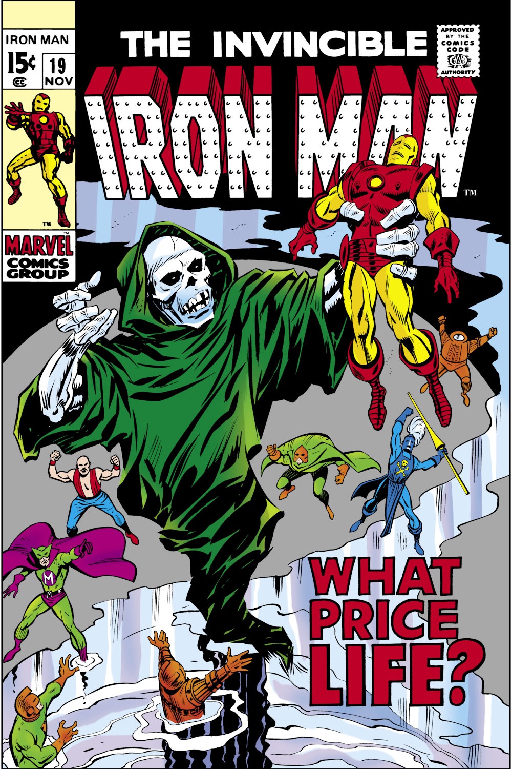 Read online Iron Man (1968) comic -  Issue #19 - 1