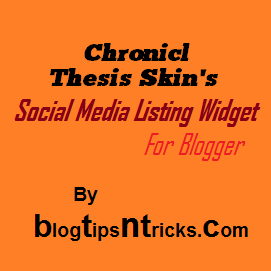 Thesis custom menu widget