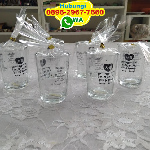 gambar gelas souvenir pernikahan 52320