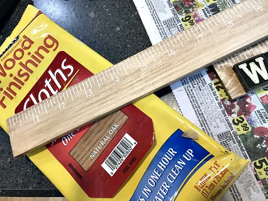 Minwax cloths for staining wood