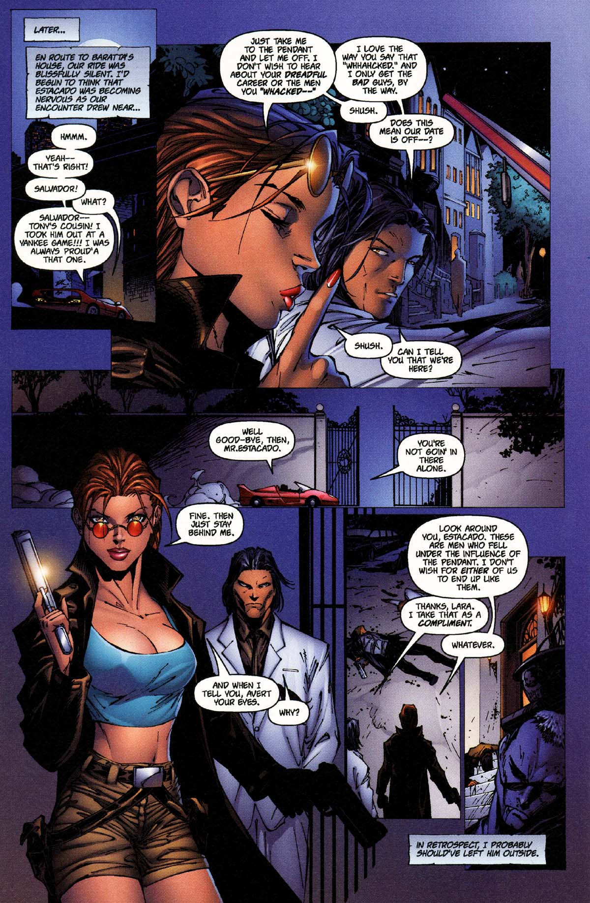 Read online Tomb Raider/The Darkness Special comic -  Issue # Full - 10