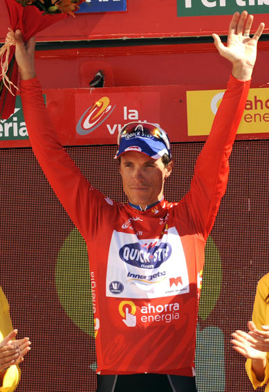 maillot ganador vuelta ciclista España 2011