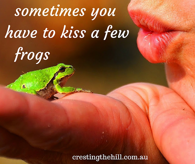 KISSING FROGS I HAVE A NEW JOB! Cresting The Hill